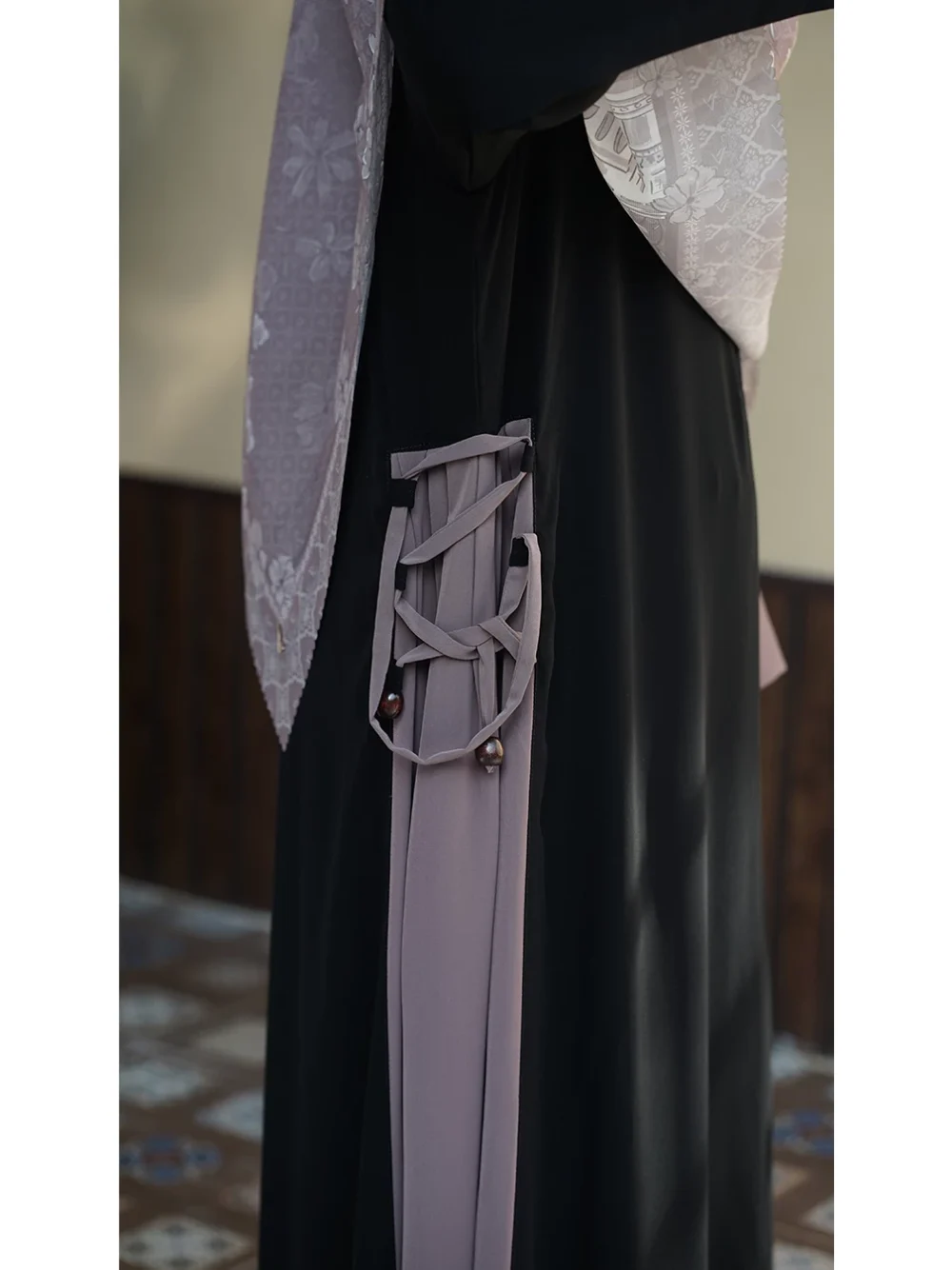 GAMIS ADIBA ARKAFF - Marbella anti UV | Bahan Amara - Image 3