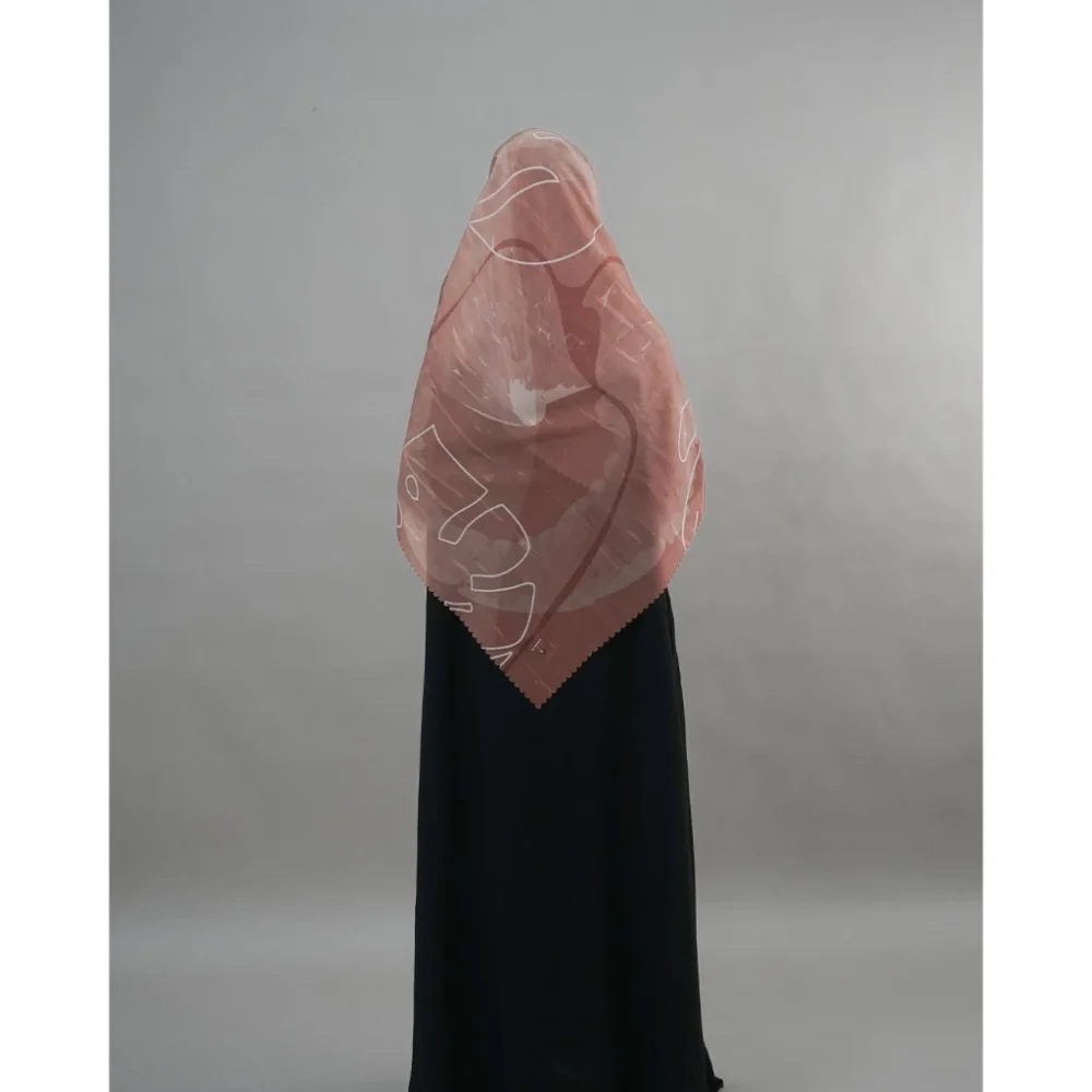 Hafshah Series Poly Cotton ARKAFF | Jilbab Segiempat - Image 10