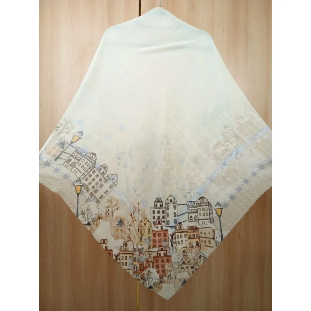 ARKAFF - Ghania Scarf Poly Cotton | Jilbab Segiempat - Image 4